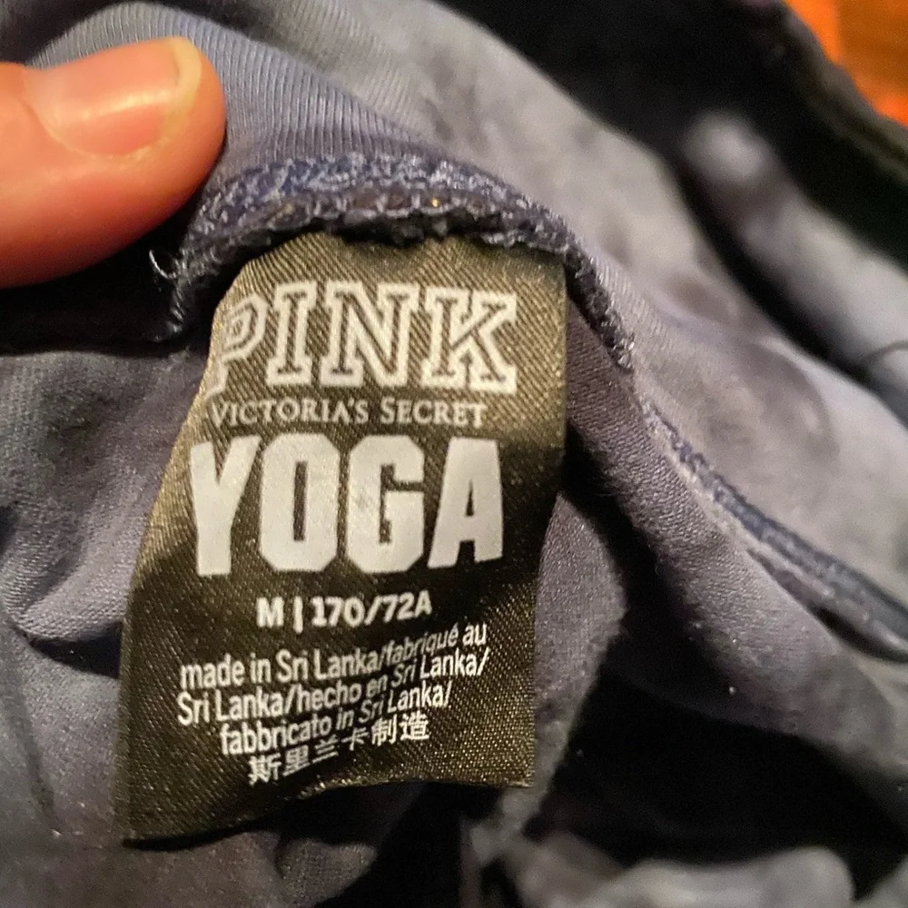 Women’s Navy & Black Tie-Dye Leggings - Brand Unspecified